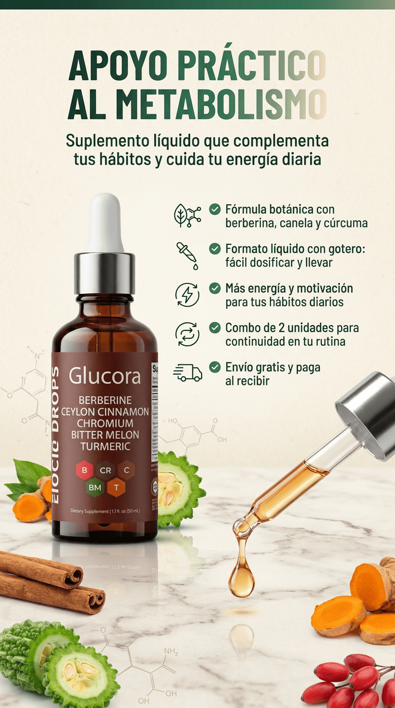 GLUCORA-2X1- Controla tus niveles de azúcar en sangre