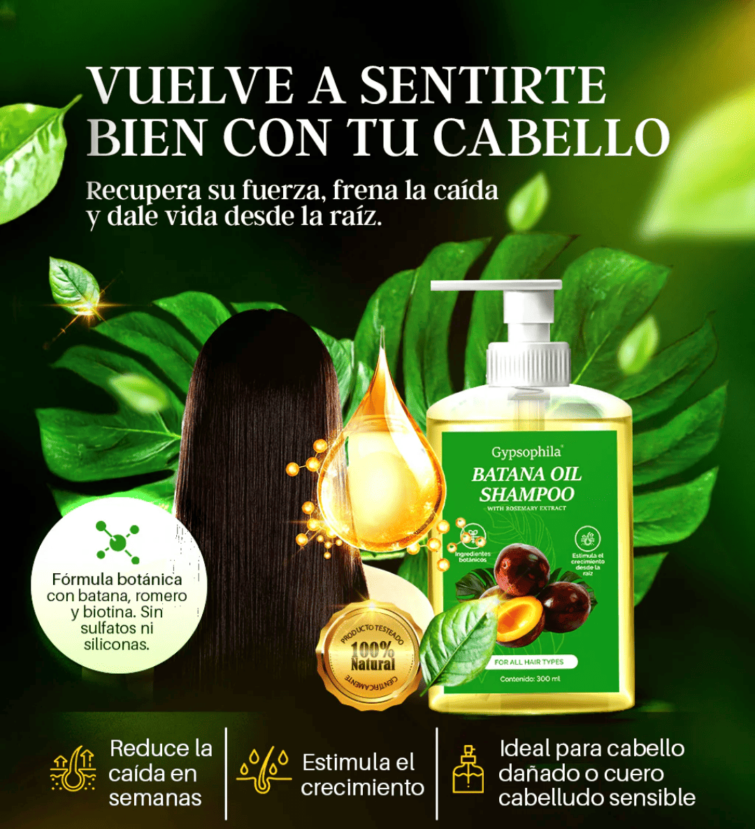 Shampoo Batana oil