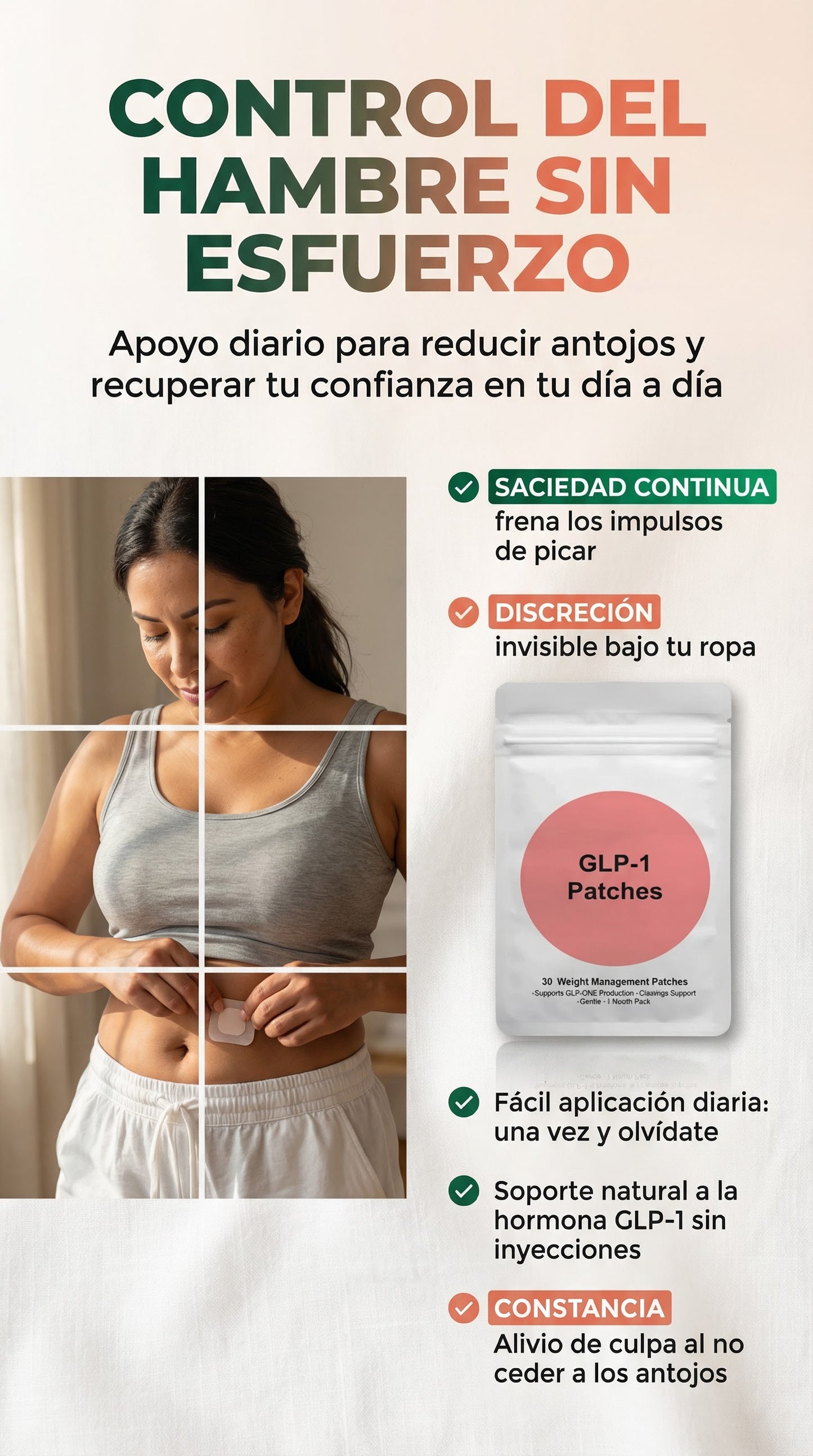 Parches De Glp1 - Silueta corporal innovadora y compacta.