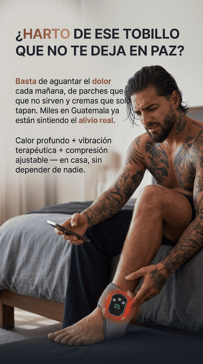 Tobillera Masajeadora, alivia el dolor + ENVIO GRATIS 🎁