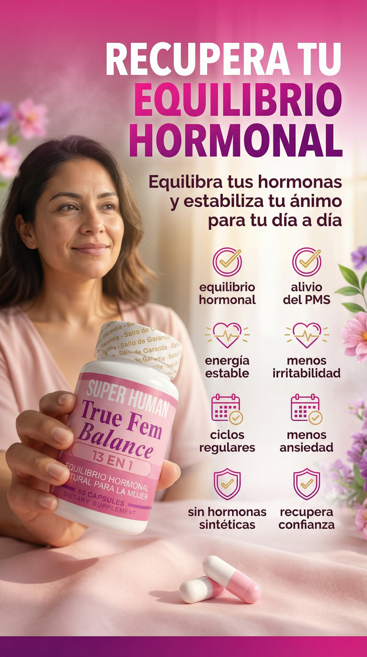TRUE FEM - Recupera tu equilibrio hormonal