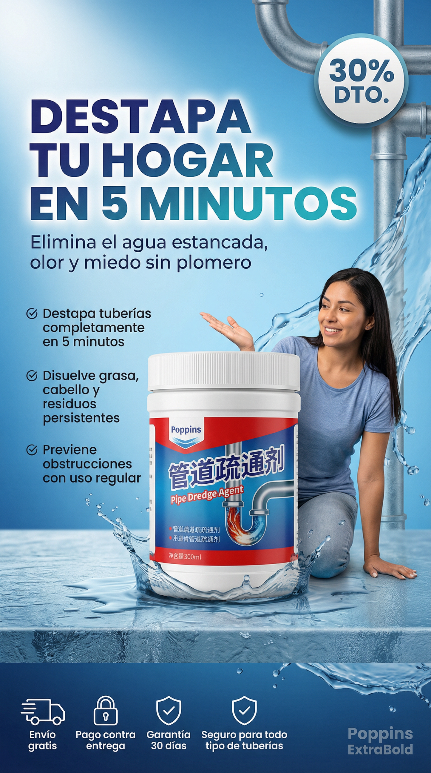 Destapa Cañerias