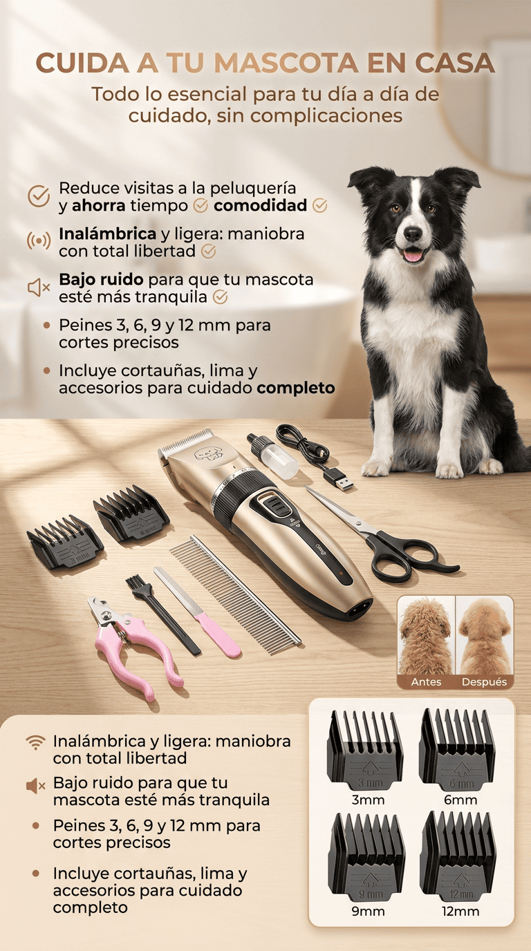 Kit Peluquería Para Mascotas
